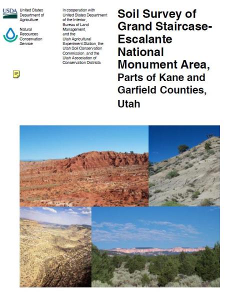 Soil Survey of Grand Staircase-Escalante National Monument Area document.