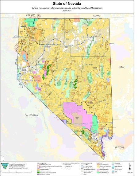 nevada hunting management maps